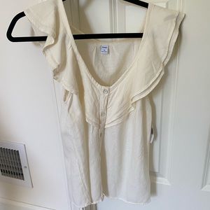 NWT Old Navy linen top